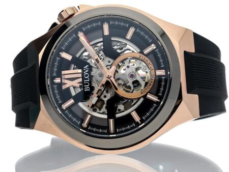 BULOVA SKELETON AUTOMATIC 98A177 - obrazek 4