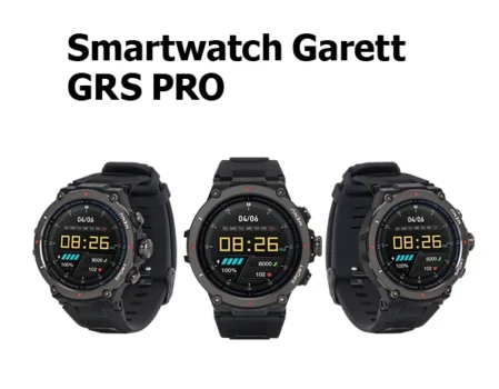 SMARTWATCH GARETT GRS PRO CZARNY - obrazek 7