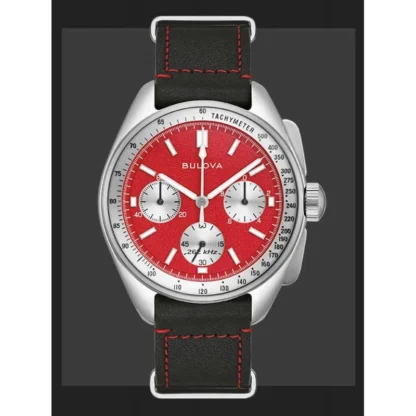 BULOVA LUNAR PILOT CHRONOGRAPH 43mm 96K115 SPECIAL EDITION-SET - obrazek 2