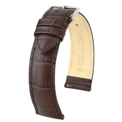 PASEK DO ZEGARKA HIRSCH DUKE BRĄZOWY XL 01028210-2-20 - obrazek 3