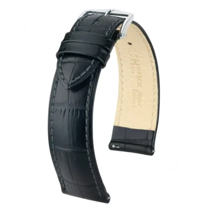 PASEK DO ZEGARKA HIRSCH DUKE CZARNY L 01028050-2-21 - obrazek 4