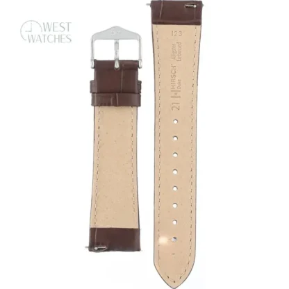 PASEK DO ZEGARKA HIRSCH DUKE BRĄZOWY L 01028010-2-21 - obrazek 2