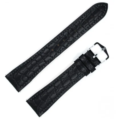 PASEK SKÓRZANY HIRSCH ARISTOCRAT CZARNY 20mm L 03828050-2-20 - obrazek 4