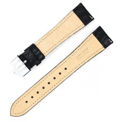 PASEK SKÓRZANY HIRSCH ARISTOCRAT CZARNY 20mm L 03828050-2-20 - obrazek 3