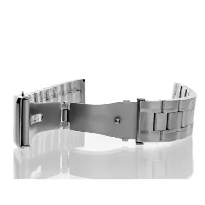 STALOWA BRANSOLETA TEKLA 20MM SREBRNA B20S-1 - obrazek 2