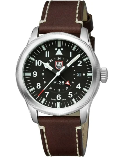 Luminox XA.9521 Mens Watch P-38 Air Pilot GMT 42mm 100M - obrazek 2
