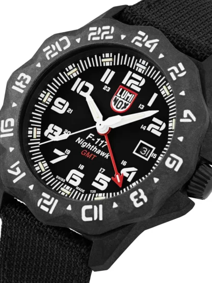 Luminox XA.6441 F-117 Nighthawk GMT Mens Watch 44mm 20ATM - obrazek 3