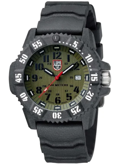 Luminox XS.3801.L Carbon Seal 3800 Serie Mens Watch 46mm 300M - obrazek 8