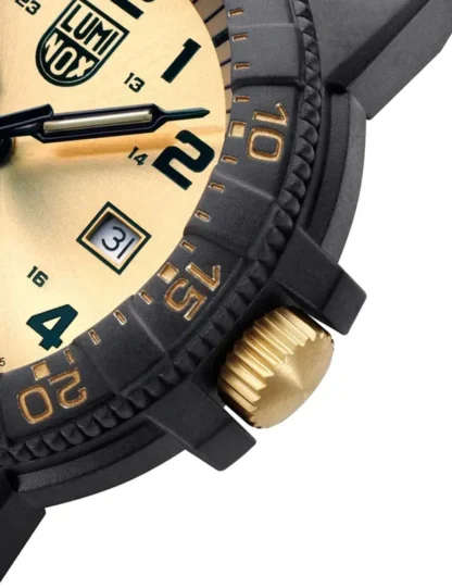 Luminox XS.0325.GP Mens Watch Leatherback Sea Turtle Giant 44mm 100M - obrazek 6