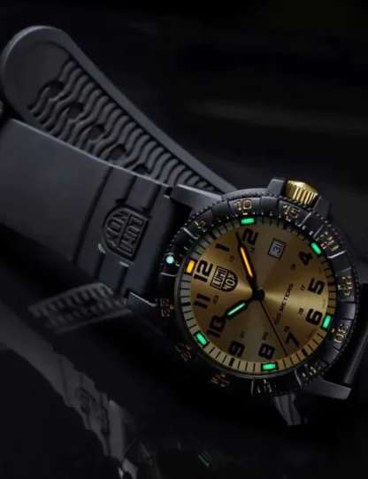 Luminox XS.0325.GP Mens Watch Leatherback Sea Turtle Giant 44mm 100M - obrazek 8