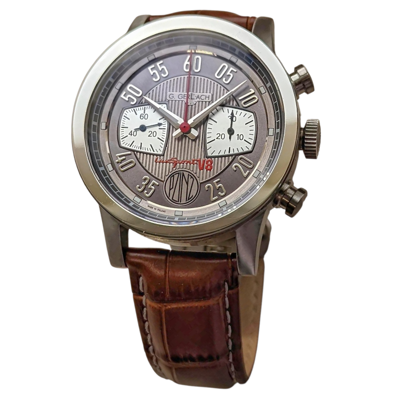 G. GERLACH Lux-Sport CHRONOGRAF MECHANICZNY