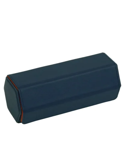 ETUI PODRÓŻNE NA 3 ZEGARKI ROTHENSCHILD RS-3176-3-BLU-ORG GRANATOWE - obrazek 4