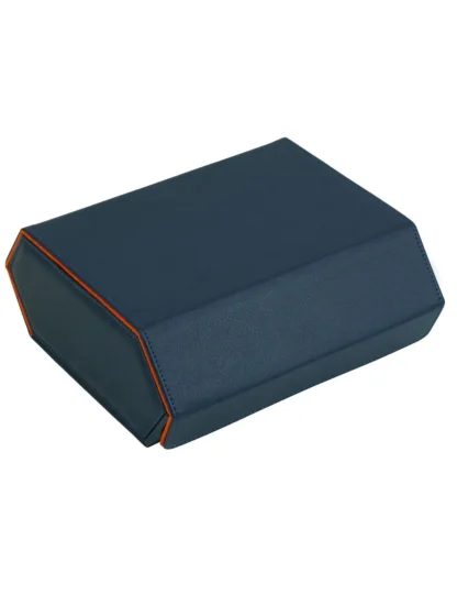 ETUI PODRÓŻNE NA 6 ZEGARKÓW ROTHENSCHILD RS-3178-6-BLU-ORG GRANATOWE - obrazek 5