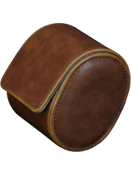 ETUI PODRÓŻNE NA 1 ZEGAREK ROTHENSCHILD RS-3621-1DBR BRĄZOWE - obrazek 2