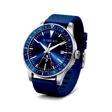 G. GERLACH SEAHORSE GMT AUTOMATYCZNY